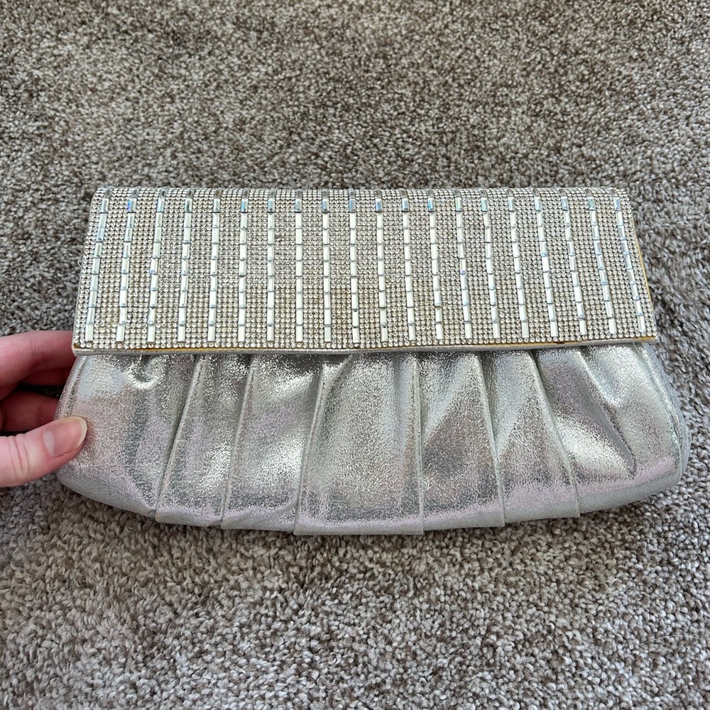 Silver Clutch